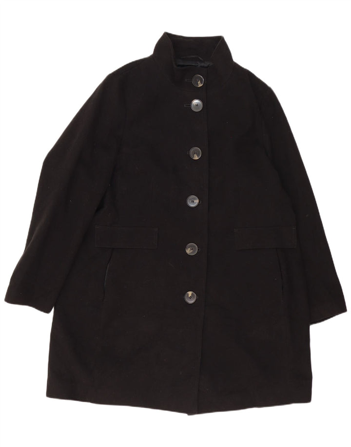 Женское пальто Marks & Spencer UK 20 2XL, черный полиэстер