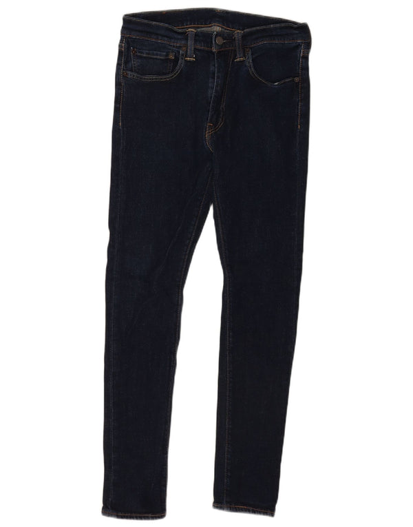 Мужские джинсы скинни Levi's 519 W32 L29 Темно-синие, хлопок
