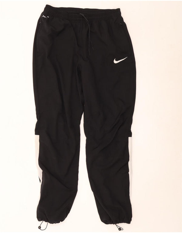 Мужские спортивные брюки для бега Nike Dri Fit, большие черные цветные блоки