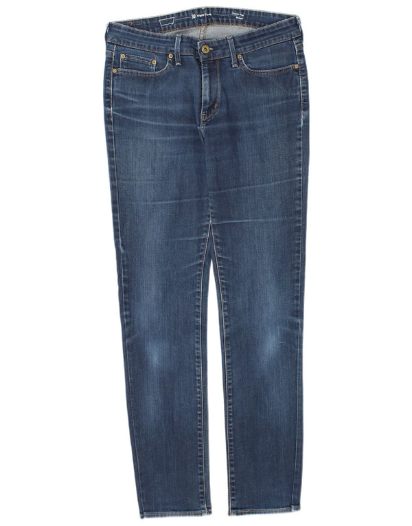 Женские прямые джинсы Levi's с классической посадкой и легким изгибом W30 L32, синий хлопок