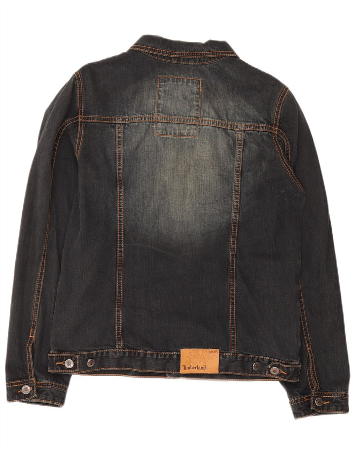 Джинсовая куртка TIMBERLAND для мальчиков 13-14 лет, серая, хлопок