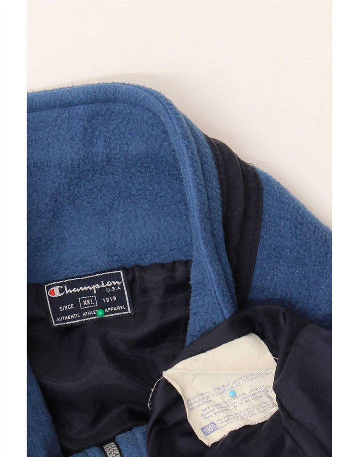 Мужская флисовая куртка Champion UK 44 2XL, синяя, полиэстер