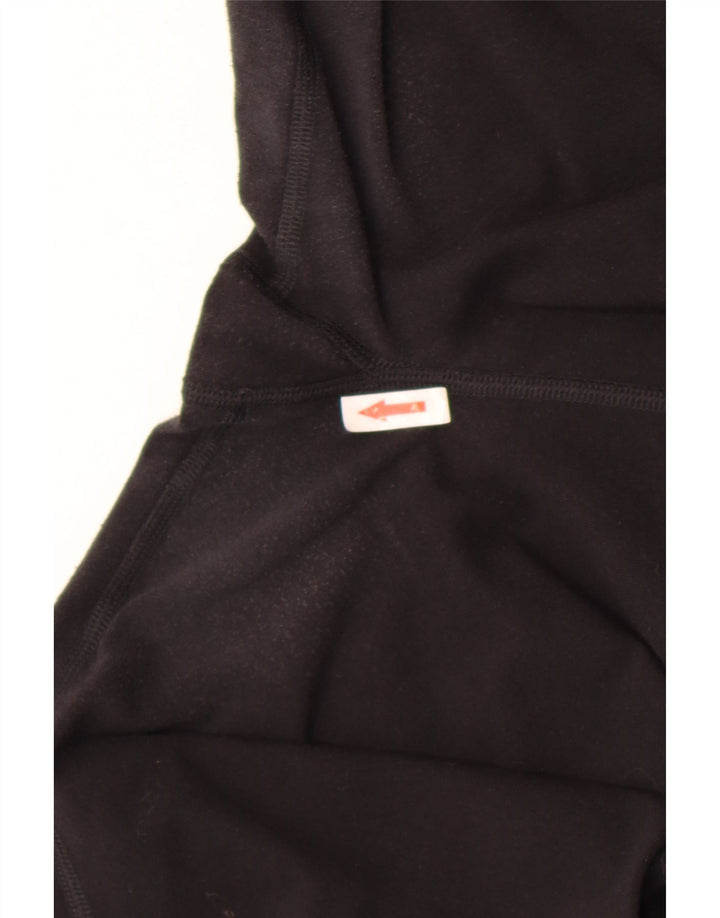 Женские леггинсы-капри Nike Dri Fit UK 14, большие черные