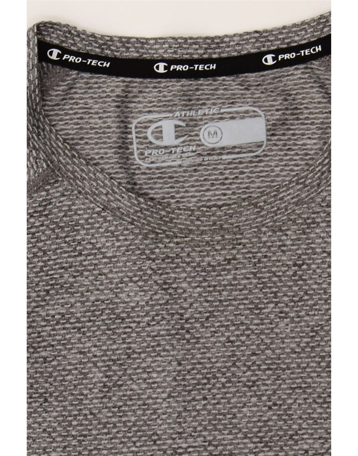 CHAMPION Mens T-Shirt Top Medium Grey Vintage Champion and Second-Hand Champion from Messina Hembry 