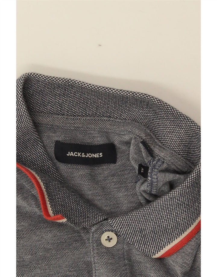 Мужская рубашка поло Jack & Jones XL серая