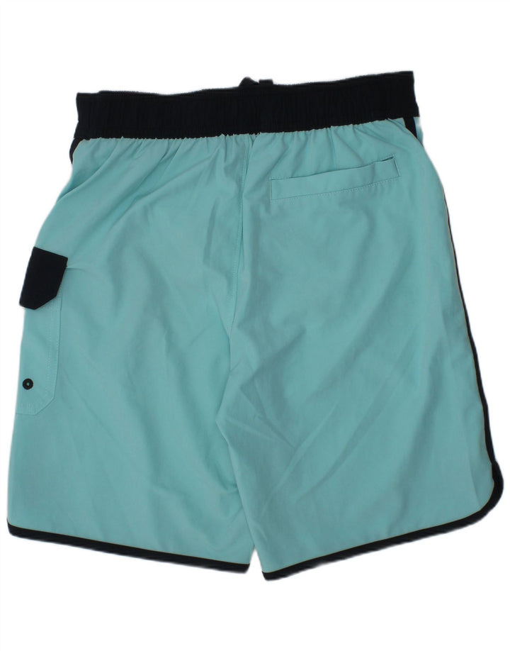 ABERCROMBIE & FITCH Boys Swimming Shorts 9-10 Years  Blue Polyester