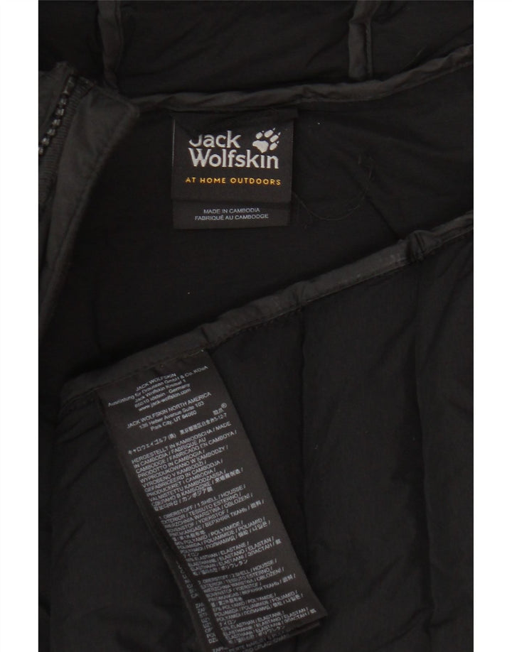 Женская утепленная куртка с капюшоном Jack Wolfskin UK 18 XL, черный полиамид
