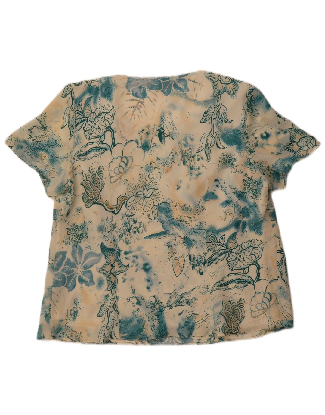 Женская блузка Debenhams Top UK 16, большой разноцветный полиэстер с цветочным принтом