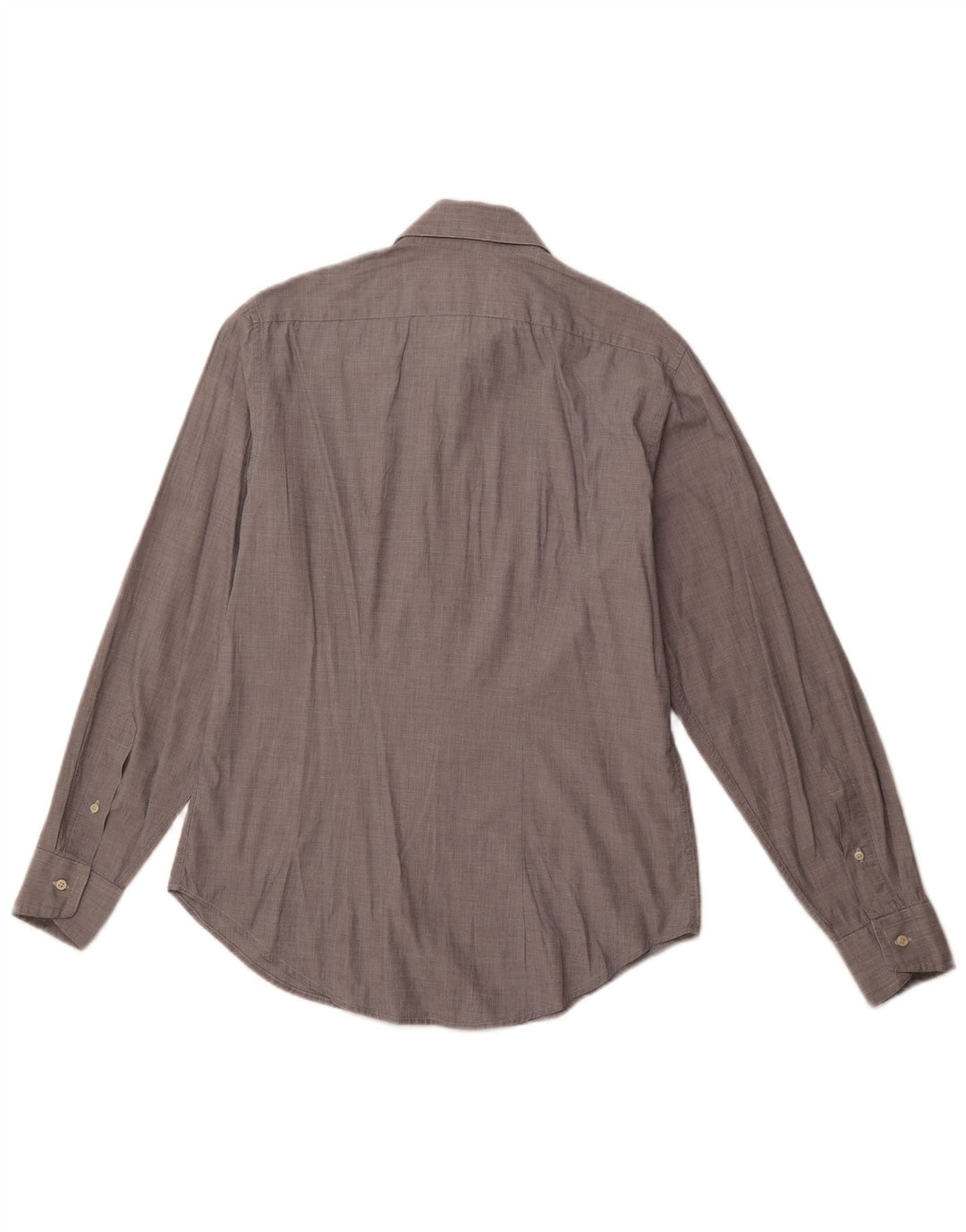 Рубашка мужская BENETTON средне-серая