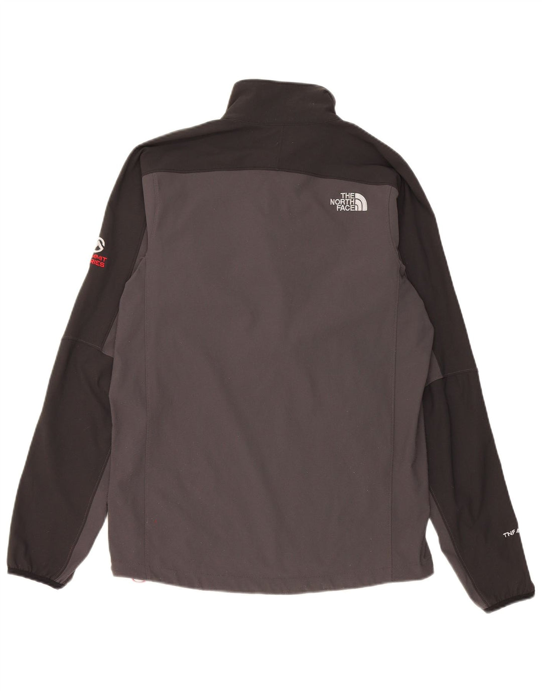 Мужской пуловер с воротником на молнии The North Face, маленький серый цветной блок