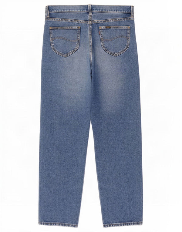 Мужские прямые джинсы Lee Brooklyn W36 L32, синий хлопок