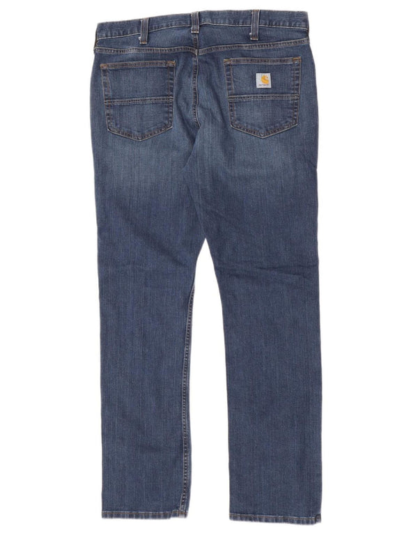 Мужские джинсы Carhartt W36 L32 синие, хлопок