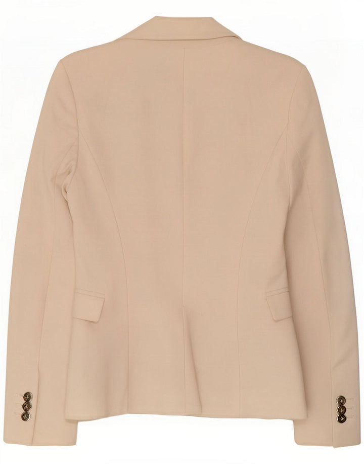 Zara Женский пиджак на 1 пуговице UK 6 XS Off White