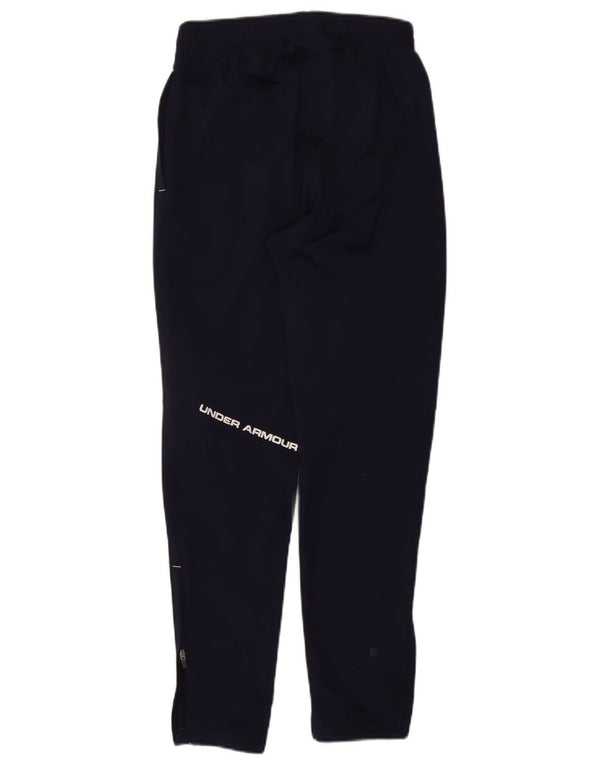Мужские спортивные брюки Under Armour с графическим рисунком, маленькие, темно-синие, полиэстер