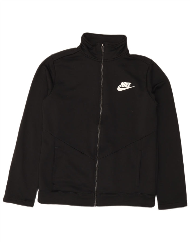 Спортивный костюм Nike для мальчиков, верхняя куртка 13–14 лет, XL, черный полиэстер