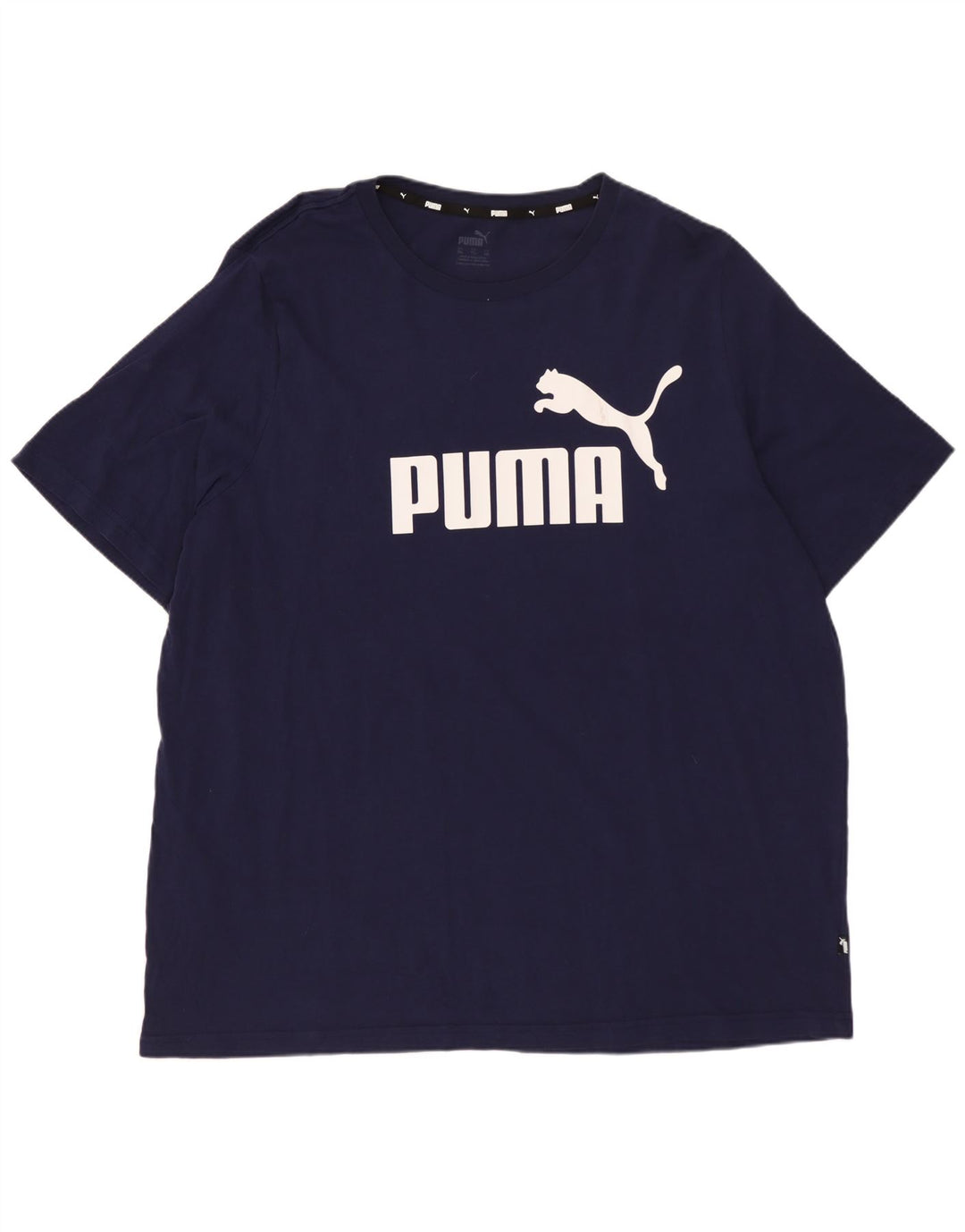 Мужская футболка с рисунком PUMA Top 2XL Темно-синий