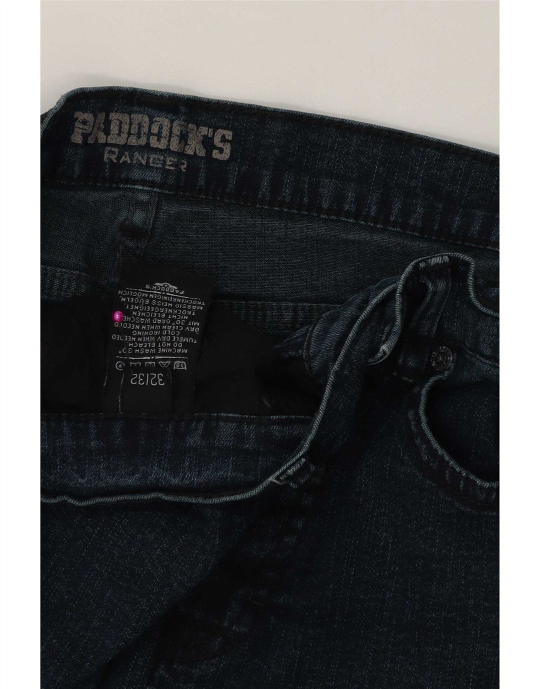 Женские прямые джинсы Paddock's W32 L32, синий хлопок