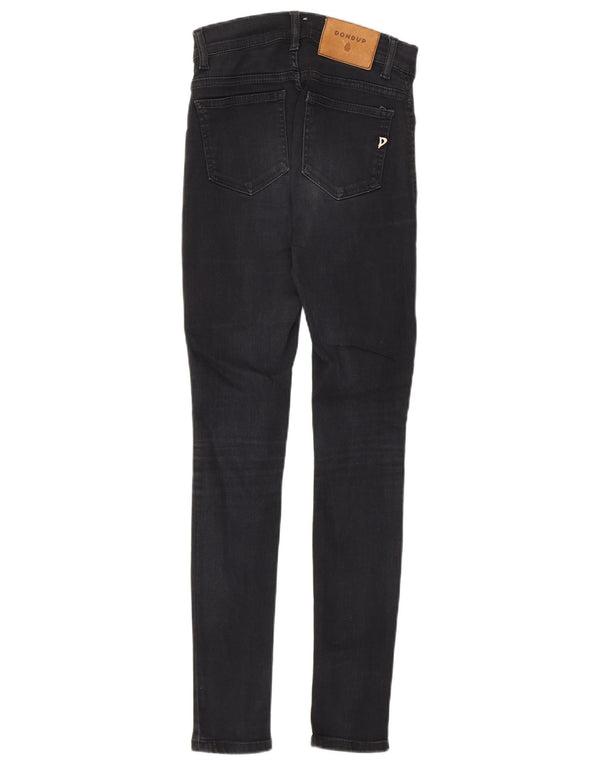 Женские джинсы скинни Dondup W25 L27 серые, хлопок