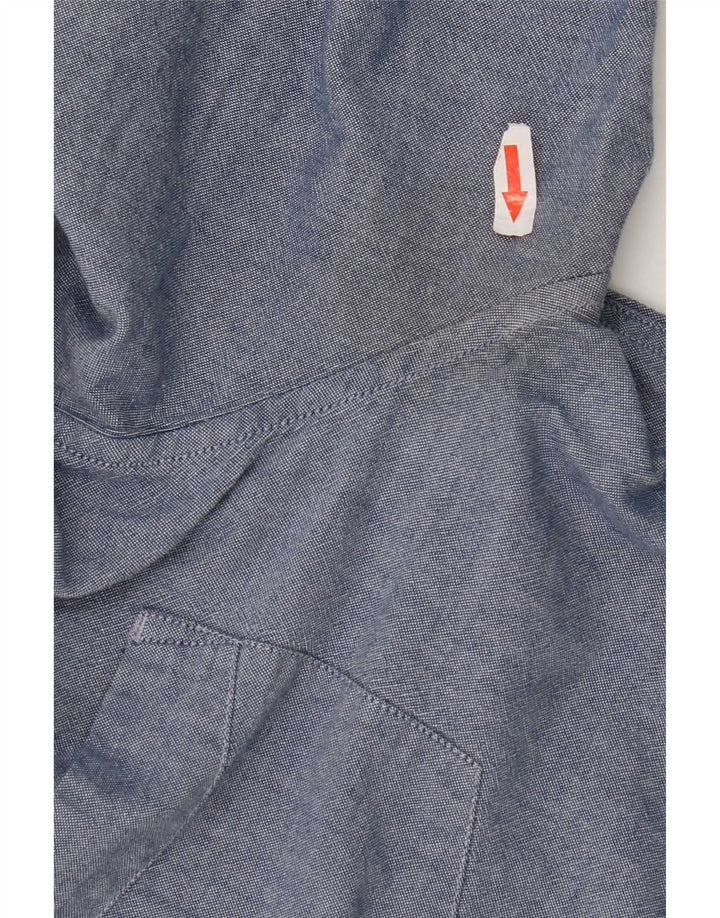 Мужская рубашка стандартного кроя Levi's, большая темно-синяя хлопковая рубашка