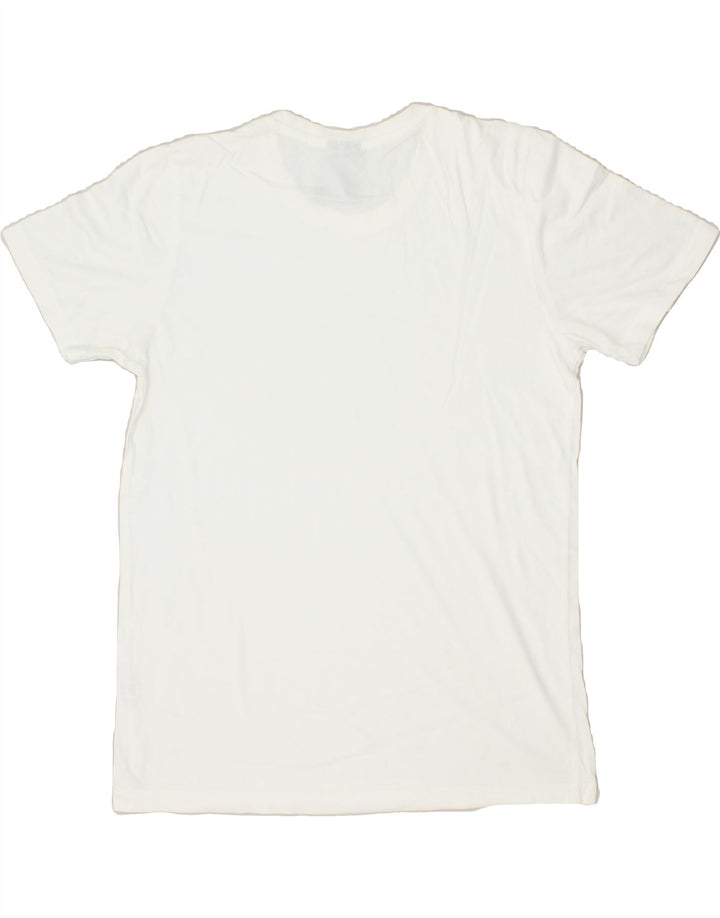 ADIDAS Mens Graphic T-Shirt Top Medium White | Vintage Adidas | Thrift | Second-Hand Adidas | Used Clothing | Messina Hembry 