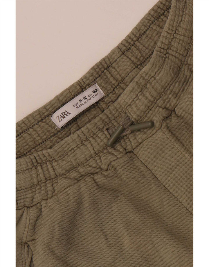 Шорты-чиносы Zara для мальчиков 11–12 лет W26, хаки