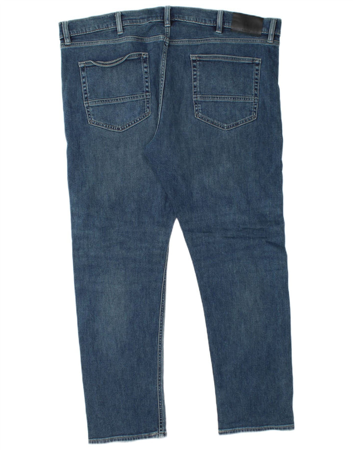Мужские узкие джинсы Marks & Spencer W42 L29 синие, хлопок