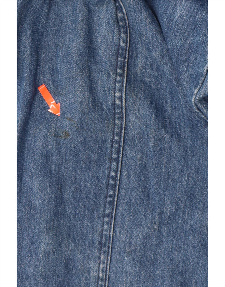 ВИНТАЖНЫЕ женские зауженные джинсы большие W34 L30 синие