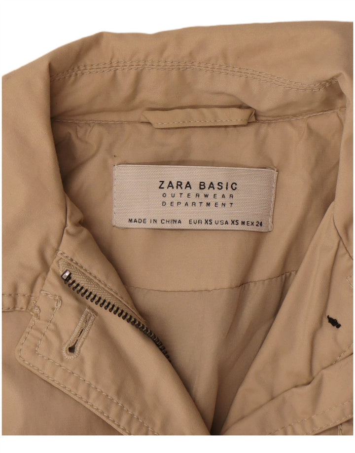 Женский тренч Zara UK 6 XS Бежевый