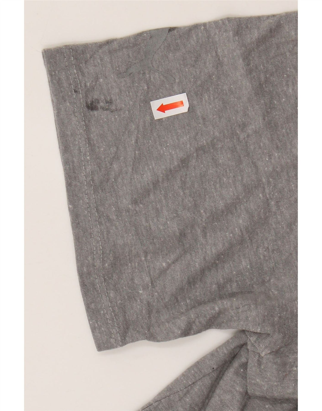 Мужская футболка с рисунком PUMA, большая серая в крапинку