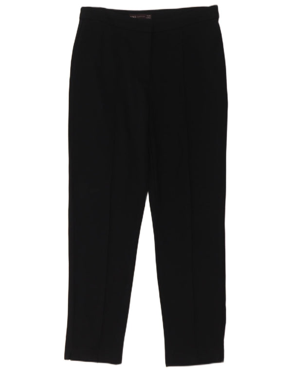 Женские узкие повседневные брюки Marks & Spencer UK 10 Small W29 L28 Темно-синие