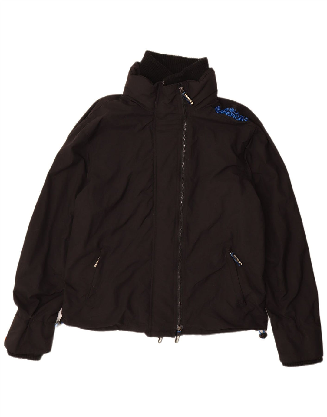 Женская непромокаемая куртка SUPERDRY The Windcheater UK 20 2XL, черный нейлон