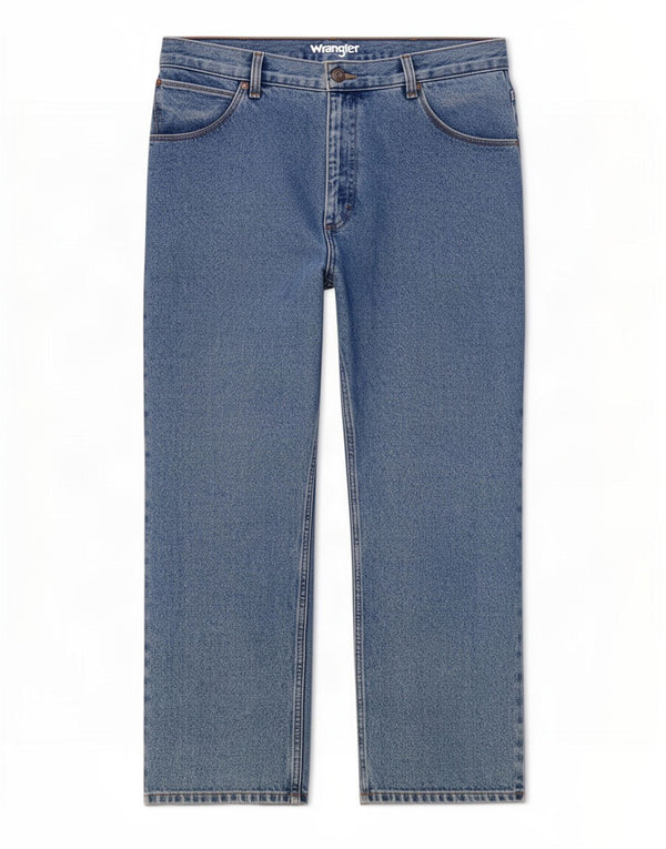 Мужские прямые джинсы Wrangler W38 L27, синий хлопок