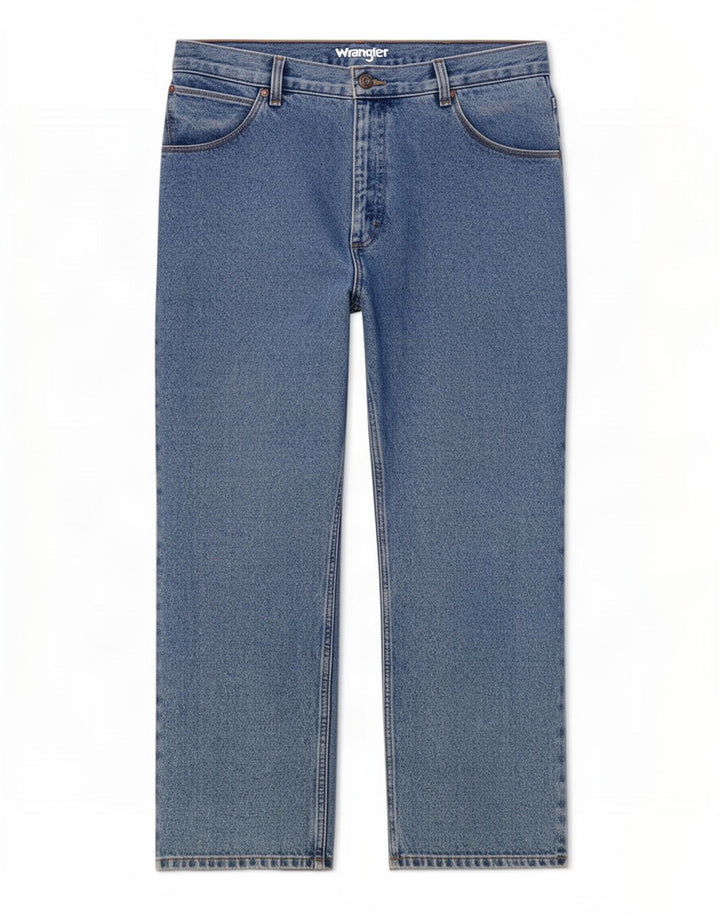 Мужские прямые джинсы Wrangler W38 L27, синий хлопок