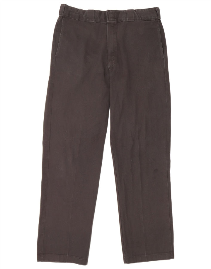 Мужские прямые брюки-чинос Dickies W34 L32, черный полиэстер