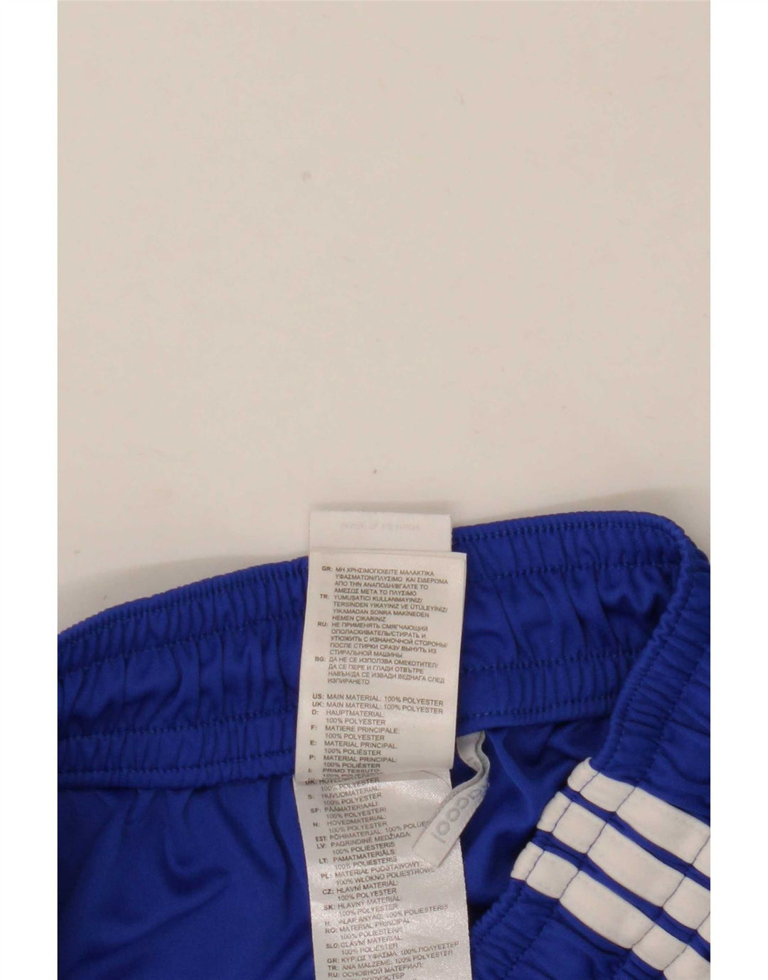 Мужские спортивные шорты Adidas Climacool с графическим рисунком, маленькие синие, полиэстер