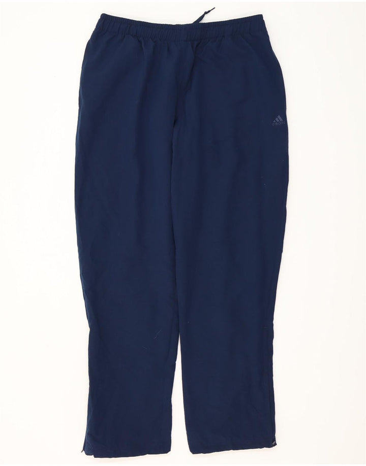 Мужские спортивные брюки Adidas Climalite XL темно-синие из полиэстера