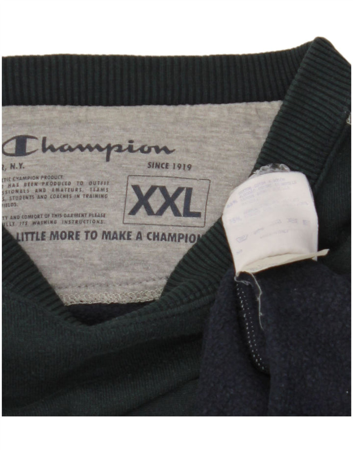 Мужской свитер Champion 2XL, темно-синий, хлопок