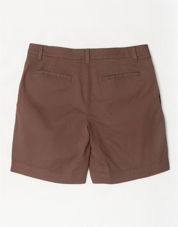 Женские шорты чинос Marks & Spencer UK 12 Medium W32 Коричневые хлопковые