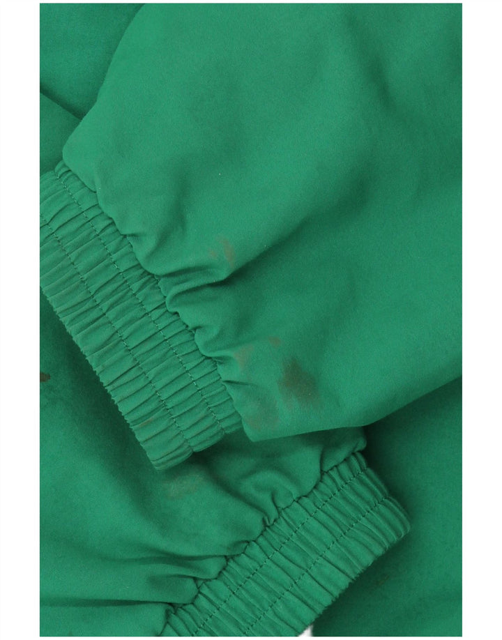 Мужская спортивная куртка ADIDAS UK 42/44, большая зеленая с цветными блоками