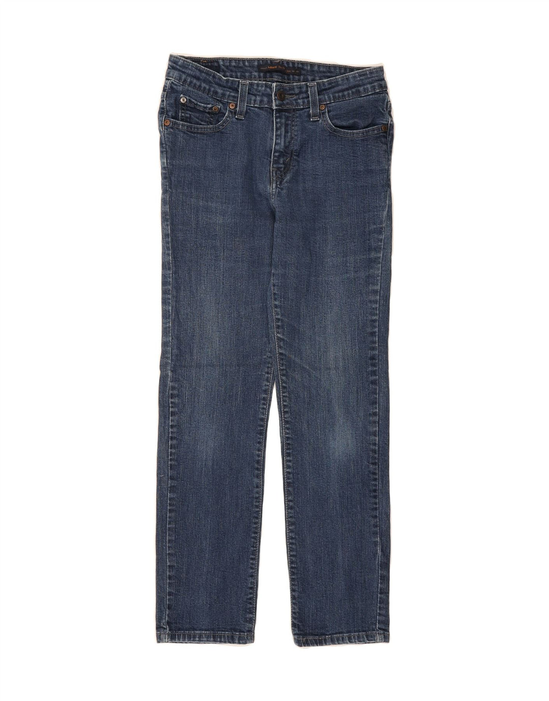 LEVI'S Womens Mid Rise Skinny Jeans W26 L28  Blue Vintage Levi's and Second-Hand Levi's from Messina Hembry 