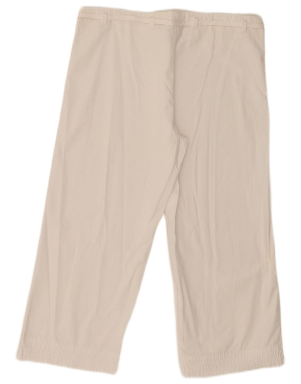 Женские капри Puma UK 10, маленькие W32 L22, белый хлопок