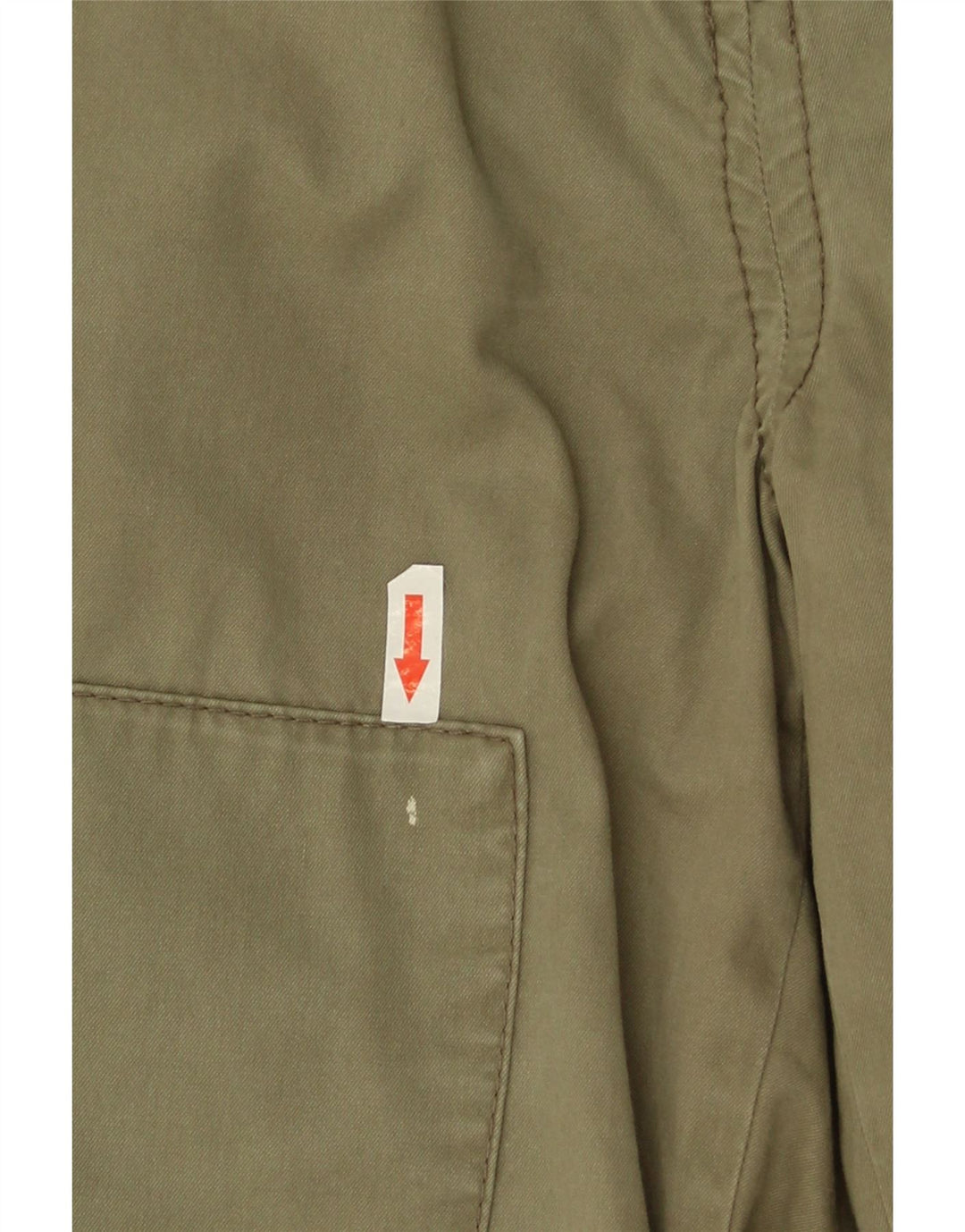 Женские шорты карго Dockers W31, хлопок среднего цвета хаки