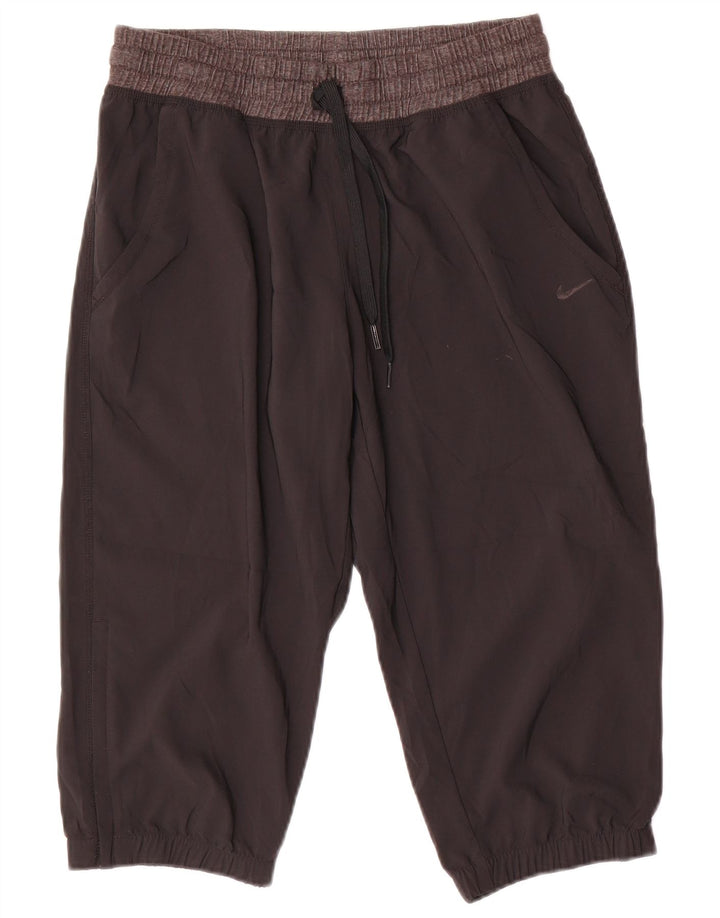 Мужские спортивные брюки-капри Nike Dri Fit, средние черные