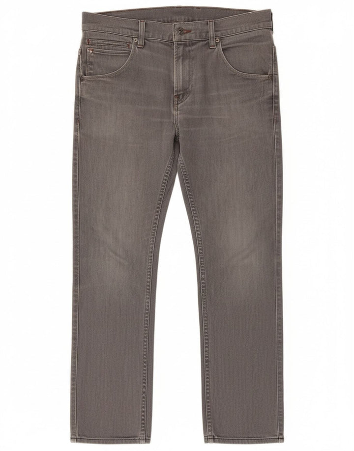 Женские джинсы скинни Levi's 511 W33 L30 Серые хлопковые