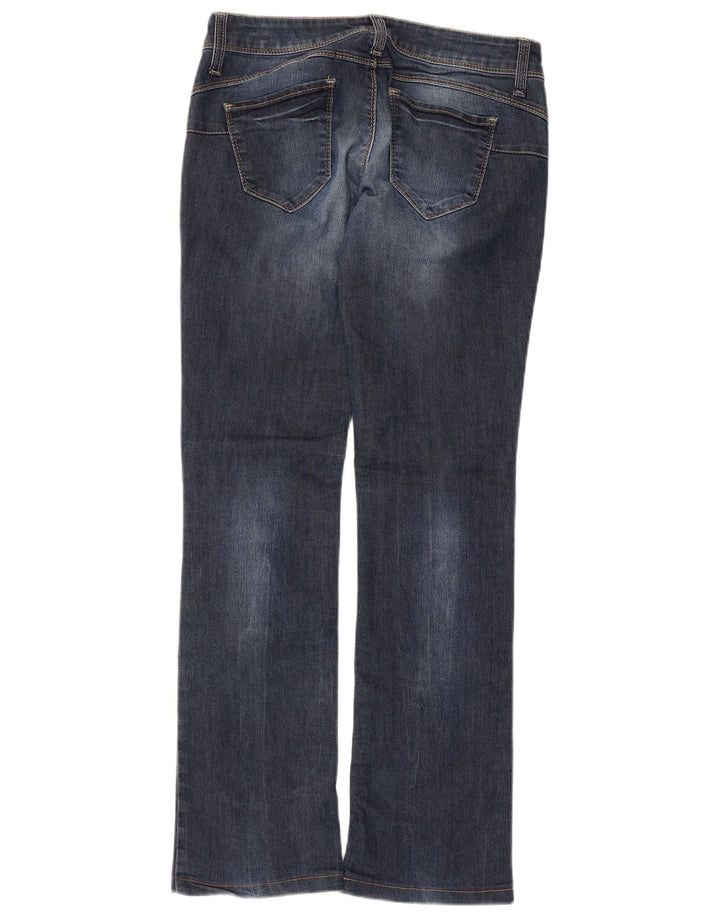Джинсы женские Benetton Bootcut W28 L30 синие