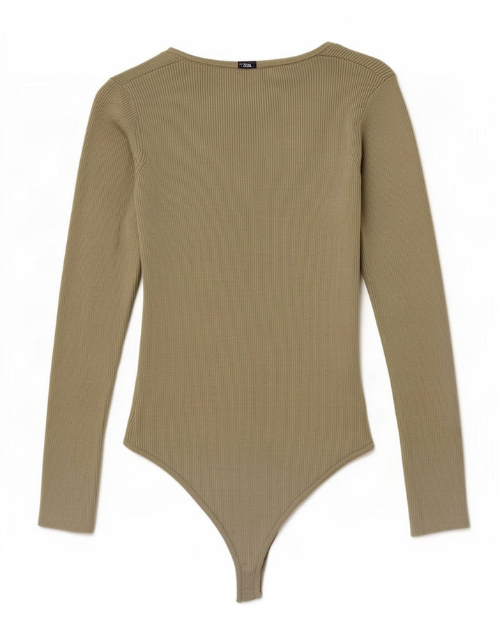 Женское боди Zara UK 8, маленькое зеленое из вискозы