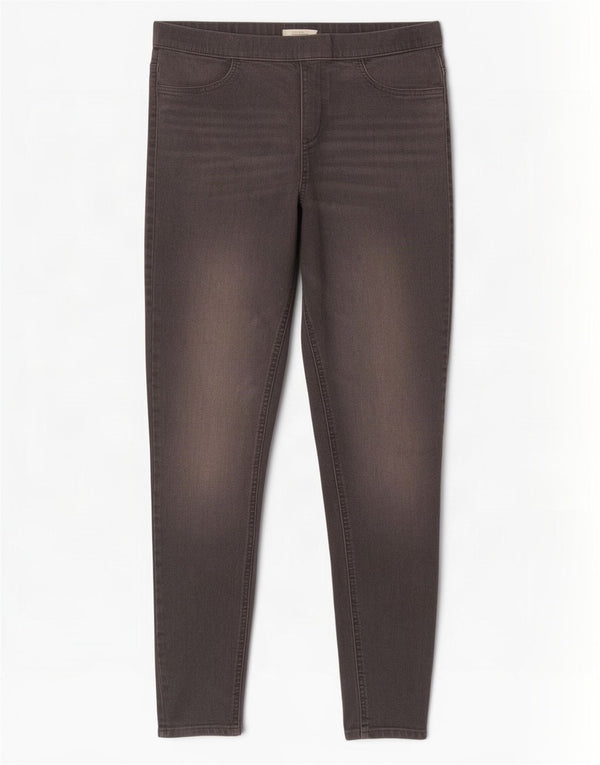 Женские джинсы джеггинсы Marks & Spencer UK 12 Medium W28 L28 Серые хлопковые