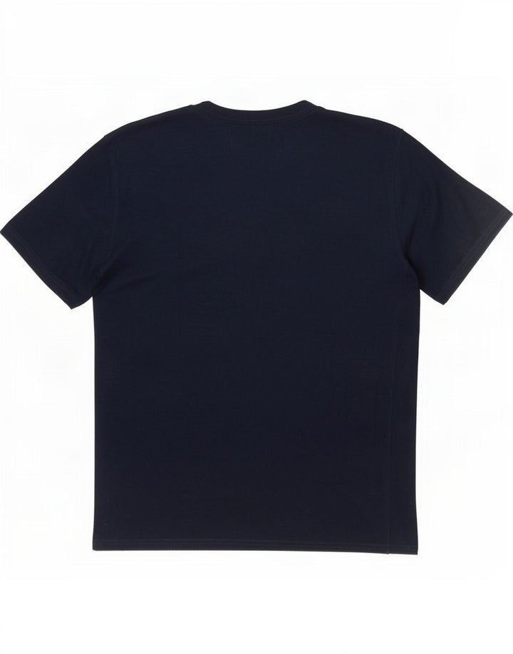 Мужская футболка Nike Dri Fit, маленький темно-синий полиэстер