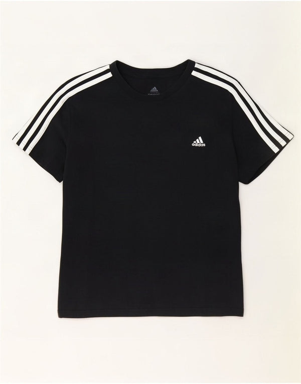 Женская футболка Adidas Top UK 20/22 XL, черный хлопок