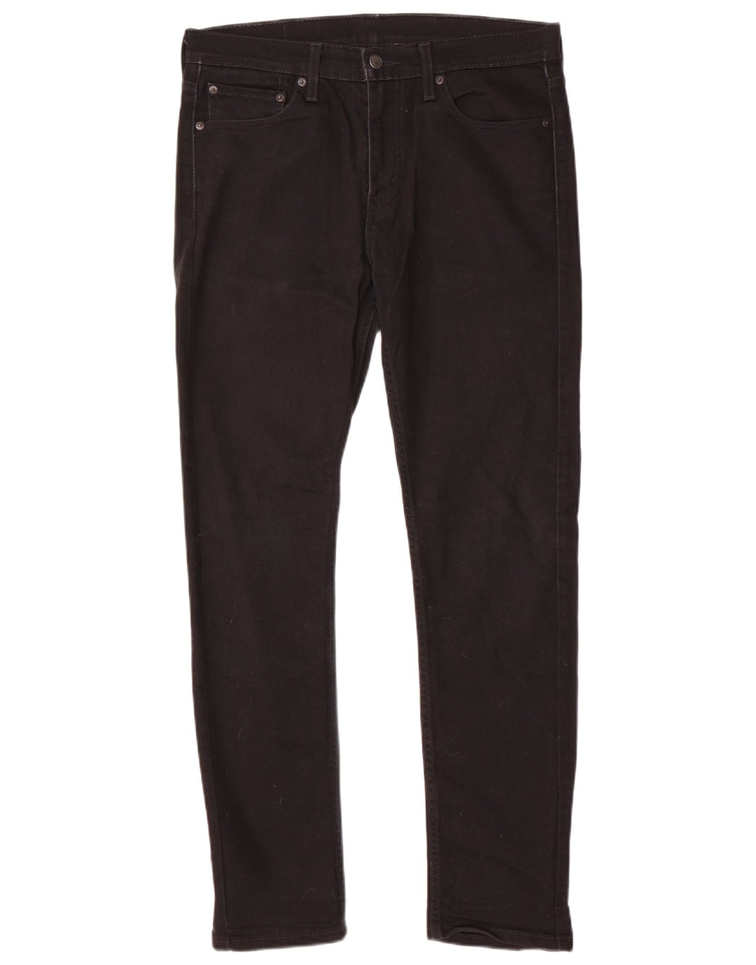 Мужские узкие джинсы Levi's W32 L32, черный хлопок